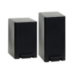 ΚΑΔΟΣ ΜΠΑΝΙΟΥ SOFT CLOSE ΜΕ ΠΕΝΤΑΛ ΜΑΥΡΟΣ