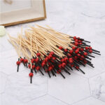 BAMBOO ΚΑΛΑΜΑΚΙΑ (STICKS) ΓΙΑ COCTAIL “DOLPHIN” ΔΙXΡΩΜΑ – 100 ΤΕΜ