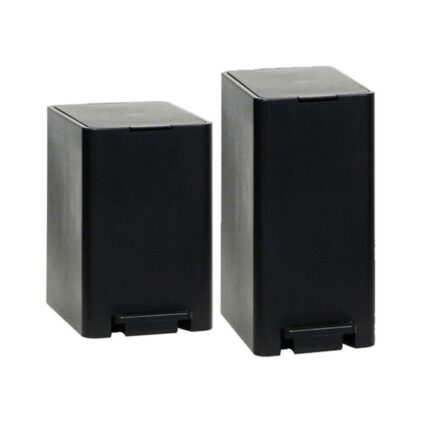 ΚΑΔΟΣ ΜΠΑΝΙΟΥ SOFT CLOSE ΜΕ ΠΕΝΤΑΛ ΜΑΥΡΟΣ