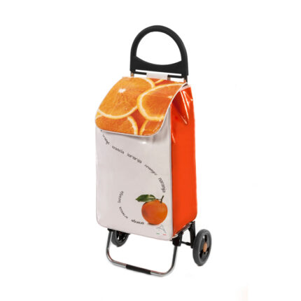 Καρότσι Λαϊκής CITY 50lt ΠΟΡΤΟΚΑΛΙ